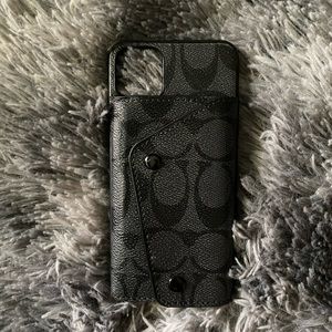 Phone 11 Pro Max coach wallet cellphone case